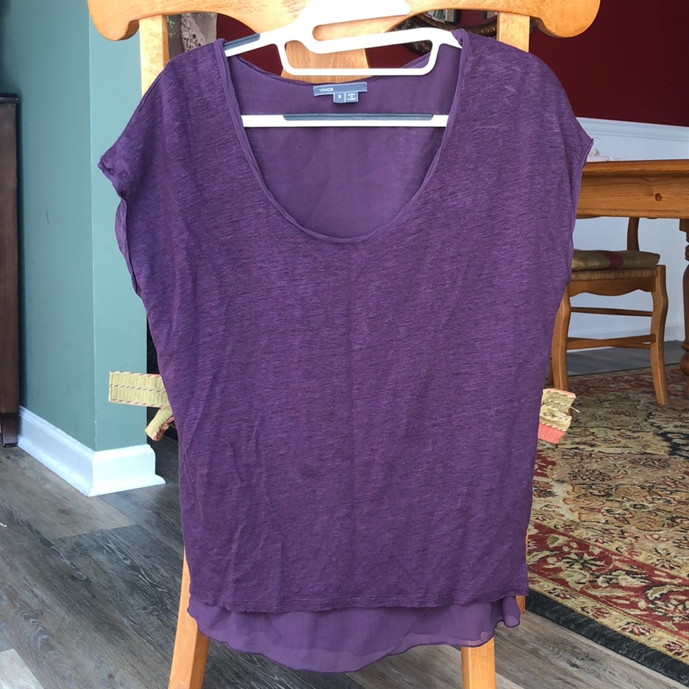 Vince Purple T-shirt